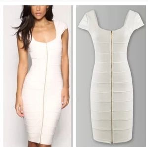 White bodycon dress NWT